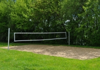 Der Volleyballplatz